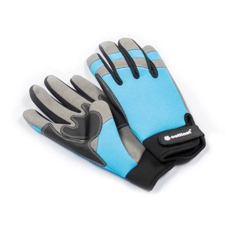 Cellfast Ergo - Guantes de Boxeo (Talla 11/XXL), Color Negro y Azul