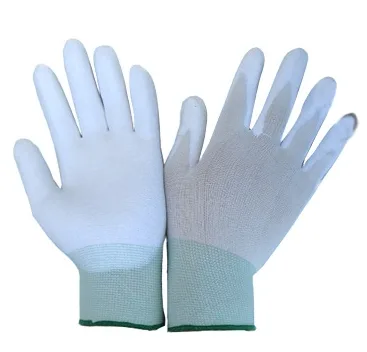 Guantes de trabajo Bird White, tamaño 8, alta protección, material duradero, diseño ergonómico, ideales para trabajos industriales, jardinería y tareas de precisión.