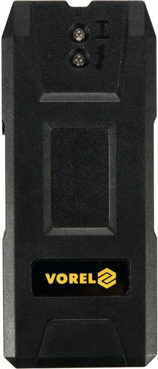 Vorel Detector de Perfiles Metálicos y Cables Bajo Tensión, Herramienta de Detección, Uso Profesional, Alta Sensibilidad, Diseño Compacto y Preciso