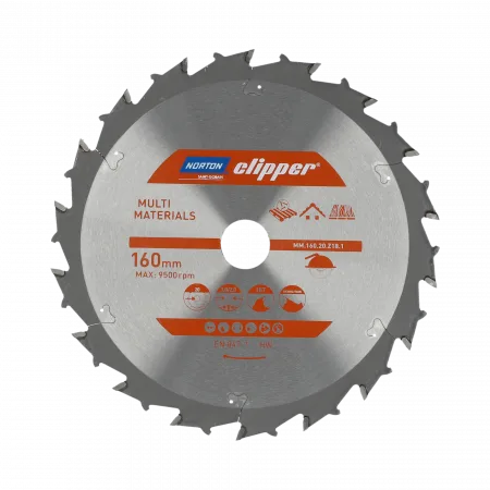 Norton piła tarczowa 160mm x 20mm x 16z multi materials demolition (3,0/2,0)