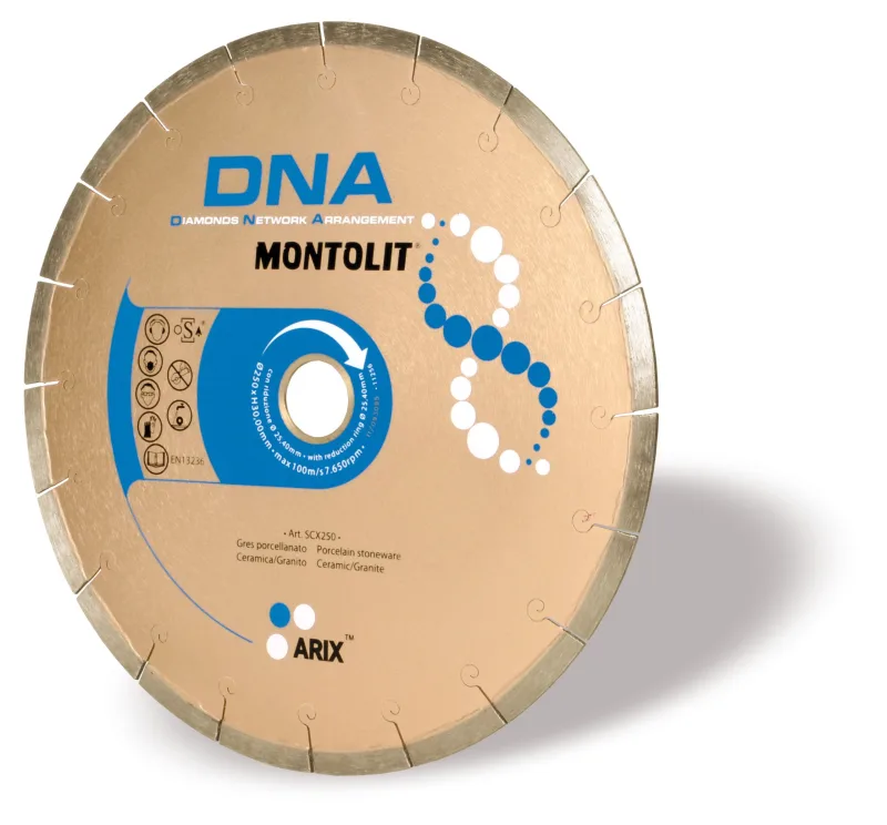 Montolit tarcza diamentowa 250mm scx250