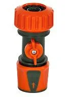 Ramp szybkozłącze do węża ogrodowego 3/4" guma z zaworem