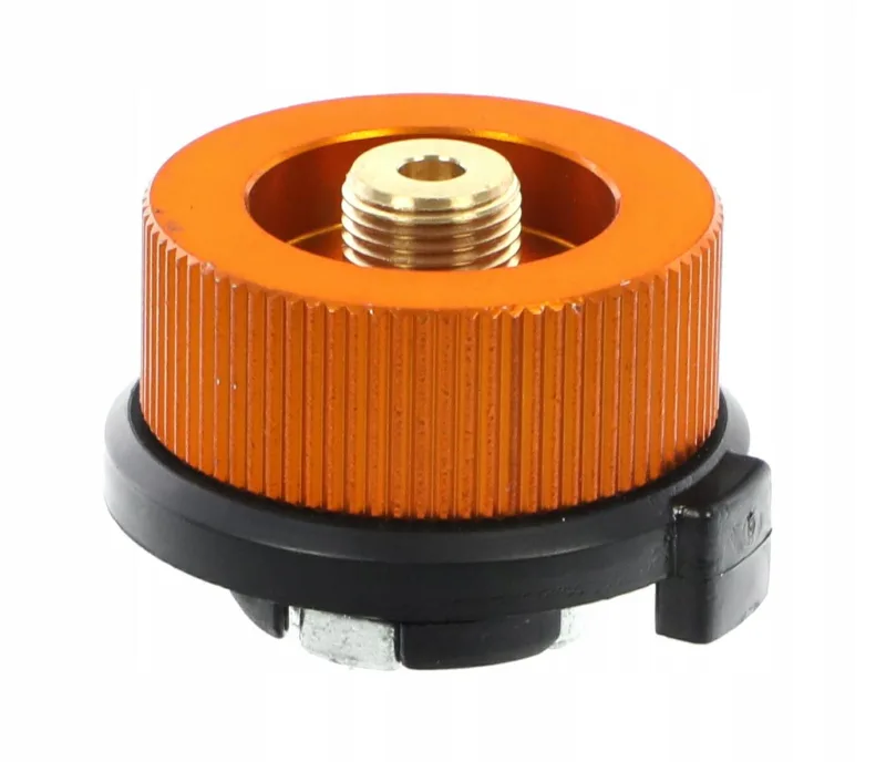 Adaptador de Gas para Cartucho, inna, Rosca 7/16, para conexión rápida y segura, construcción en aleación de aluminio y cobre, compatible con dispositivos de gas