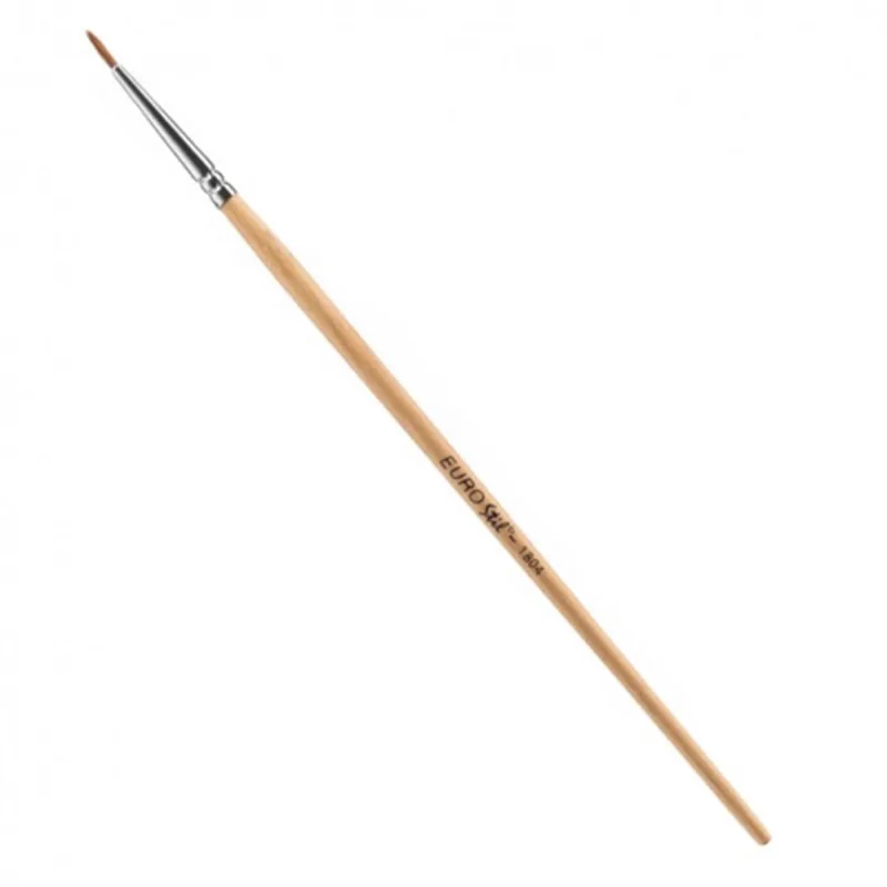 EUROSTIL Profesional Pincel Ojos 1UN Unisex Adulto, Negro, Único
