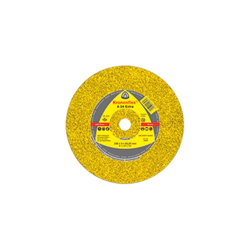 Klingspor 286456 Kronenflex Discos de Corte, A 24, GER, 230 mm x 2 mm x 22.23 mm, 6600 RPM