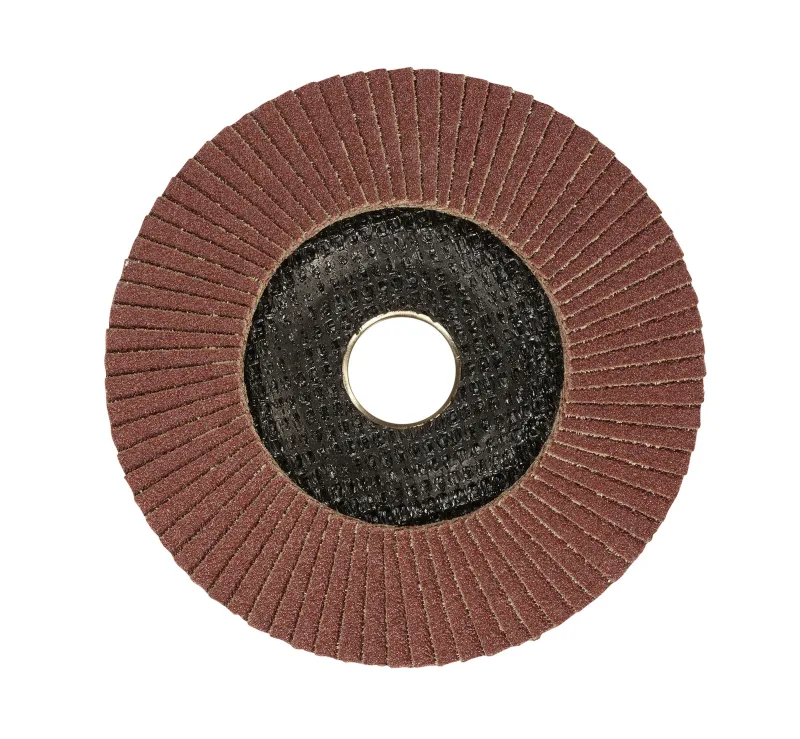 Disco de láminas Irwin K60 Ø 125 mm, para amoladora angular, lijado en seco de madera tratada y metal, tamaño de grano 60, acabado grueso, pack de 1 pieza, ideal para lijado rápido.