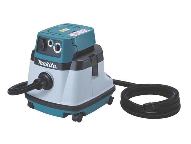 Makita VC2510LX1 extractor de polvo Negro, Azul, Blanco