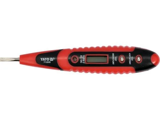 Yato YT-28630 destornillador de electricista Negro, Rojo