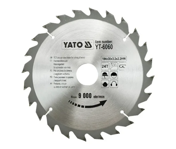 Yato YT-6060 hoja de sierra circular 18,4 cm 1 pieza(s)