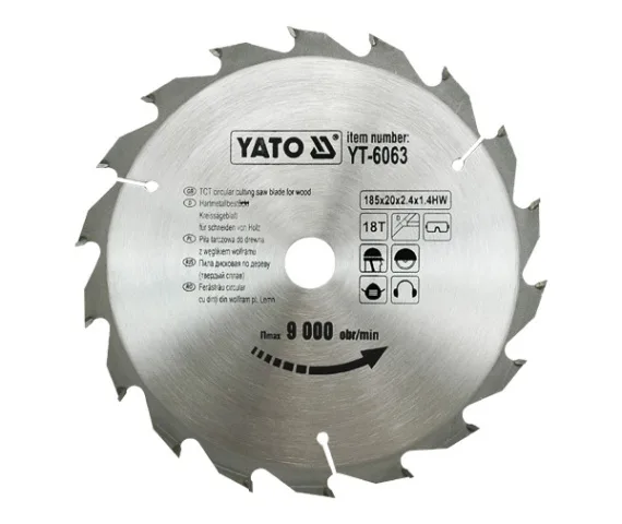 Yato YT-6063 hoja de sierra circular 18,5 cm 1 pieza(s)
