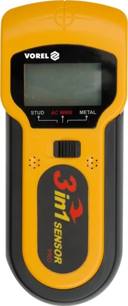VOREL 81785 - detector 3 de metal y el voltaje en 1