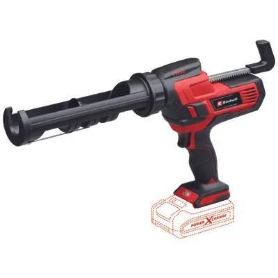 Einhell Pistola de cartuchos con batería TE-SG 18/10 Li-Solo Power X-Change (18 V, para cartuchos de 310 ml, hasta 2.000 N, velocidad de giro ajustable, sin batería)