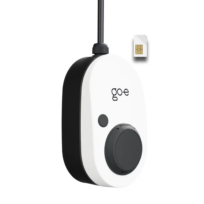 Charger Gemini 2.0, 11 kW (16A 3-phasig) (weiß/schwarz, ohne Kabel, 4G/LTE)