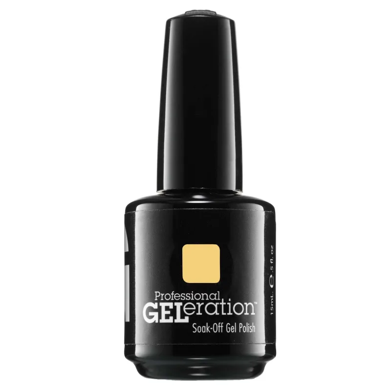 Jessica Geleration Colours Semi-Permanent Nail Polish Gel-1101 Free Spirit, Esmalte de Uñas Semi-permanente, 15 ml, Brillante y Duradero