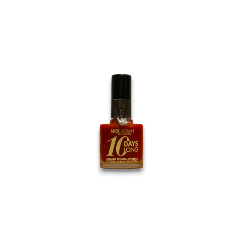 Deborah Milano 10 Days Long esmalte de uñas 11 ml Rojo Brillo