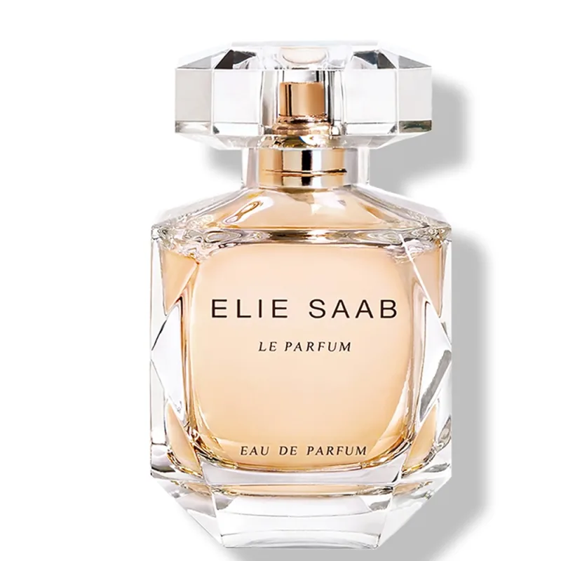 Elie Saab Le Parfum 50 ml - Eau de Parfum de Mujer - Fragancia Chipre Floral - Notas de Flor de Azahar, Jazmín, Rosa de Miel y Pachulí - Botella de Cristal Transparente