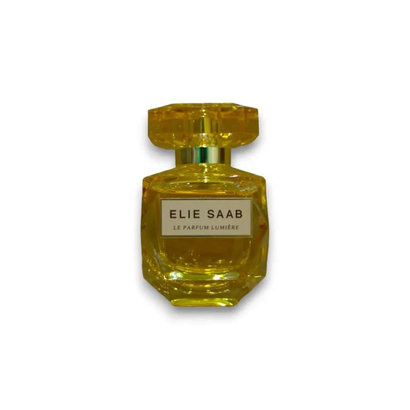 Elie Saab Le Parfum Lumière 50 ml - Eau de Parfum de Mujer - Fragancia Floral Amaderada - Deslumbrantes Notas de Ylang-Ylang, Jazmín y Madera de Ámbar - Botella de Cristal Transparente