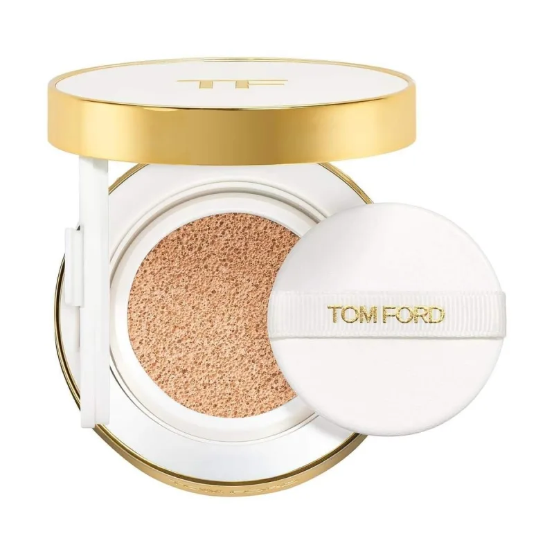 Tom Ford Soleil Compact Foundation Refillable 12 g 1.3 Warm Porcelain SPF 40 | WLP-22375 | Base Compacta Recargable con Protección Solar para Piel Clara | EAN 888066088565