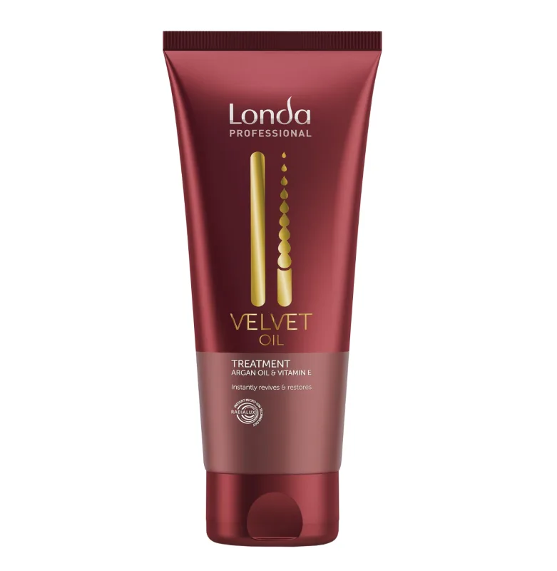 Londa Professional Velvet Oil Tratamiento Capilar con Aceite de Argán y Vitamina E, Mascarilla para Brillo, 200 ml, EAN 8005610562193