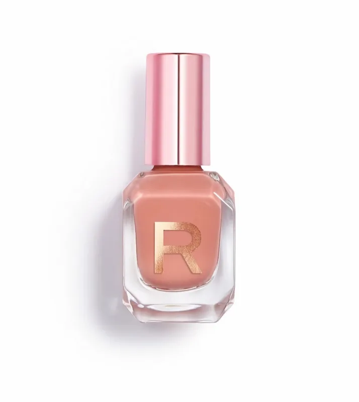 Esmalte de Uñas Makeup Revolution Express Lingerie Nude, 10 ml, acabado brillante, cubre con una sola capa, perfecto para manicura express en casa
