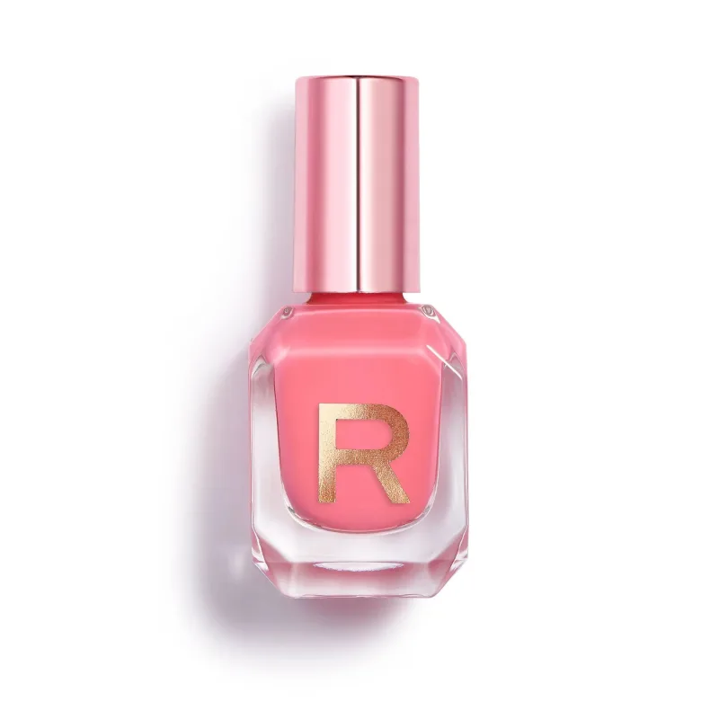 Esmalte de uñas brillo intenso / Makeup Revolution / High Gloss Nail Polish Bubble, 10 ml, acabado brillante y duradero, secado rápido, fácil aplicación para manicura perfecta