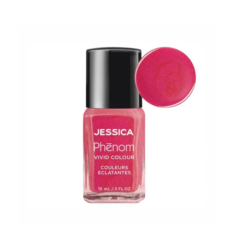 Esmalte de uñas Jessica Phenom Vivid Colour, tono Last Dance, 15 ml, color intenso y duradero con acabado brillante y profesional