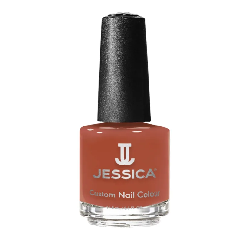 Jessica Custom Nail Colour Woody CNC-1201 - Esmalte de uñas profesional, color elegante y duradero, acabado brillante, 14.8 ml