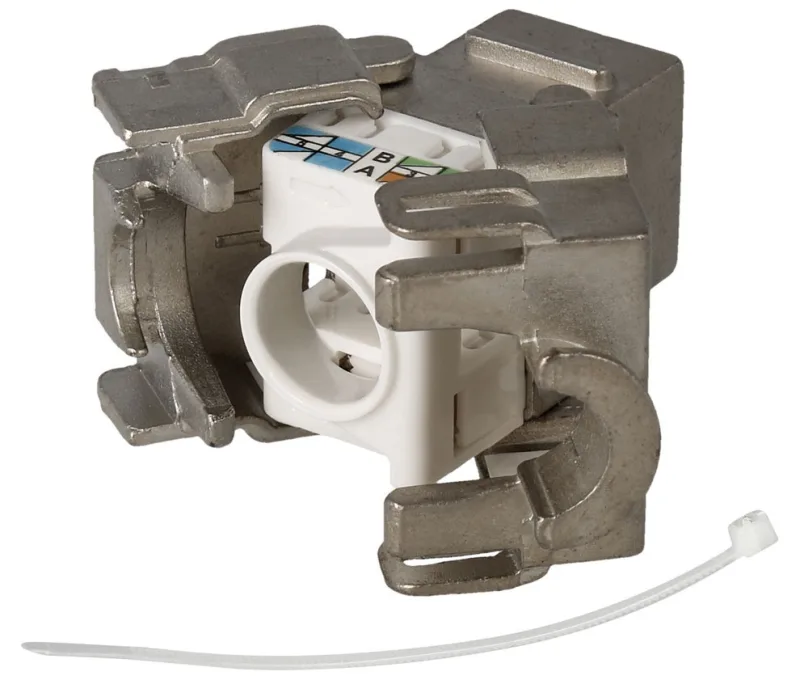 Base Rj45 Hembra Cat6a Ftp Keystone Toolless Con931