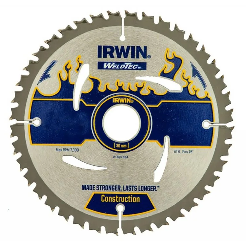 Irwin - Disco sierra circular weldtec 210mm/40t