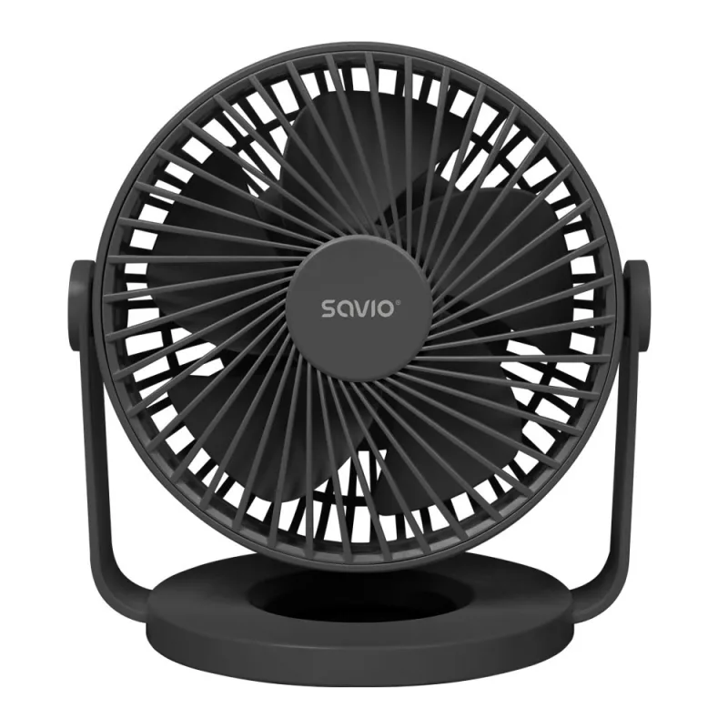 Savio AD-01 ventilador Negro