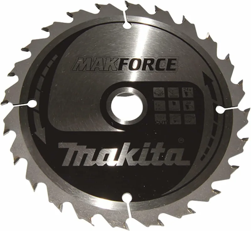 Makita B-32203 - Makforce hoja de sierra 160 x 20 mm, 24z,