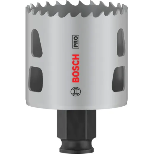Bosch 1x Sierra de corona PRO Multi Material Power Change Plus (para Madera blanda, Cartón-yeso, Ø 51 mm, Professional Accesorios Taladro)