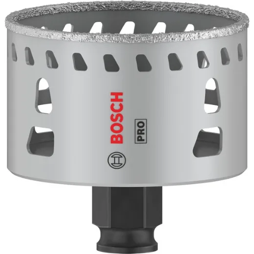 Bosch 1 sierra perforadora Pro Tile Power Change Plus (para azulejos duros, azulejos blandos, 68 mm de diámetro, accesorio profesional), Versión actual