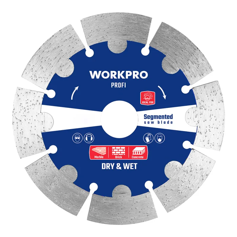 Workpro Disco de Corte diamantado Profi - Marca EAN: 6914280035109