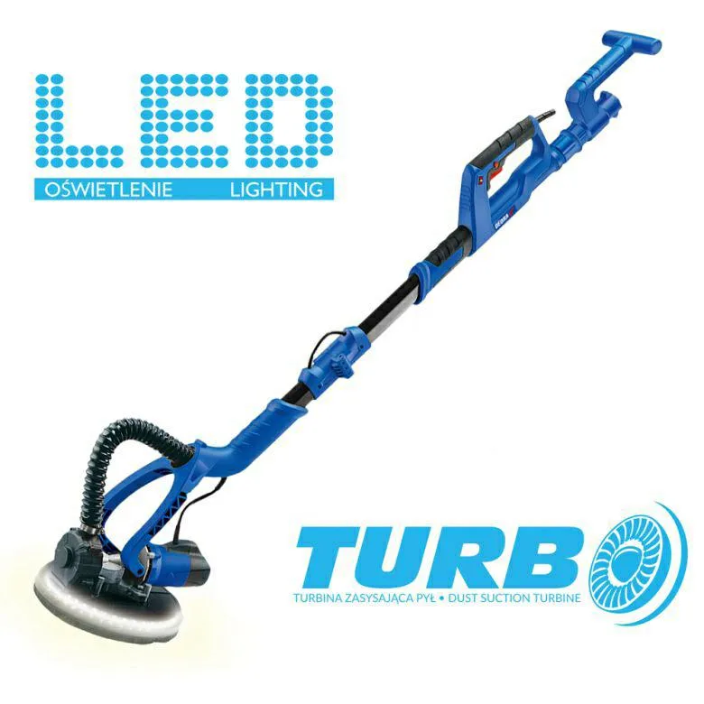 DEDRA DED7766 lijadora y enceradora de suelo Lijadora para suelo 1850 RPM Azul