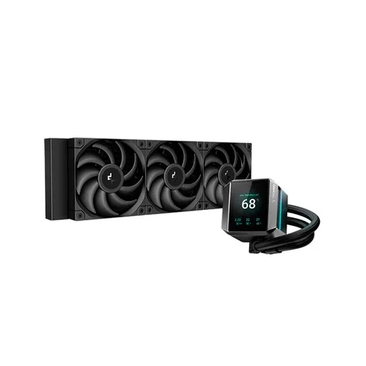 DeepCool MYSTIQUE 360 ARGB Procesador Sistema de refrigeración líquida todo en uno 12 cm Negro 1 pieza(s)