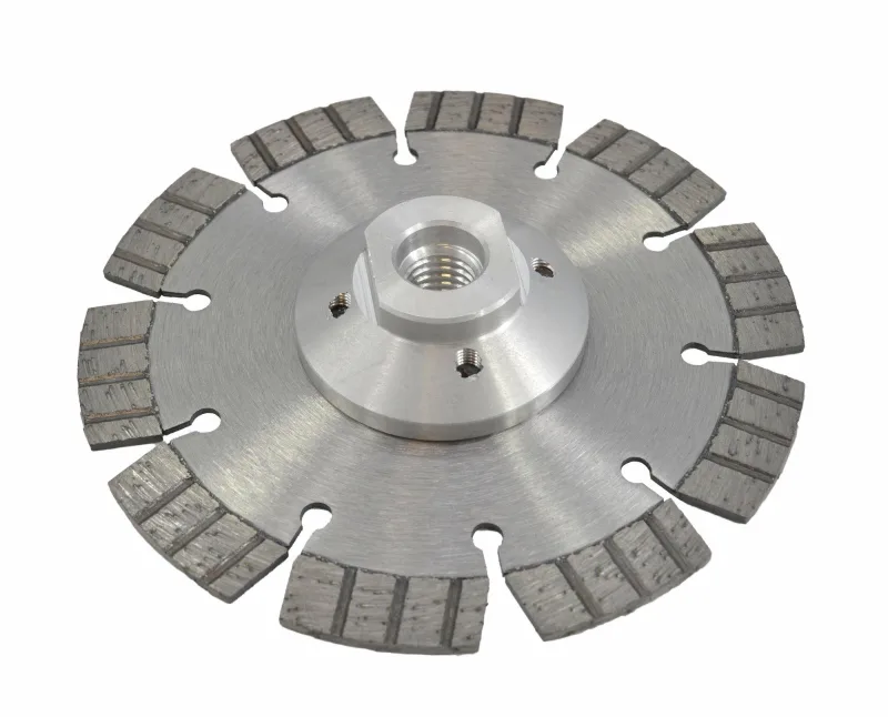 Disco de diamante segmentado, Klingspor DT612UT, corte profesional en hormigón armado, alta velocidad de corte, gran durabilidad, diámetro 125 mm, 22,2 mm eje