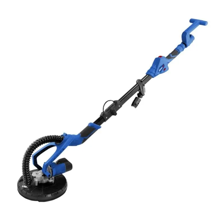 Jirafa telescópica de 750 W, 225 mm, con LED + tubo para maletero, 4 m