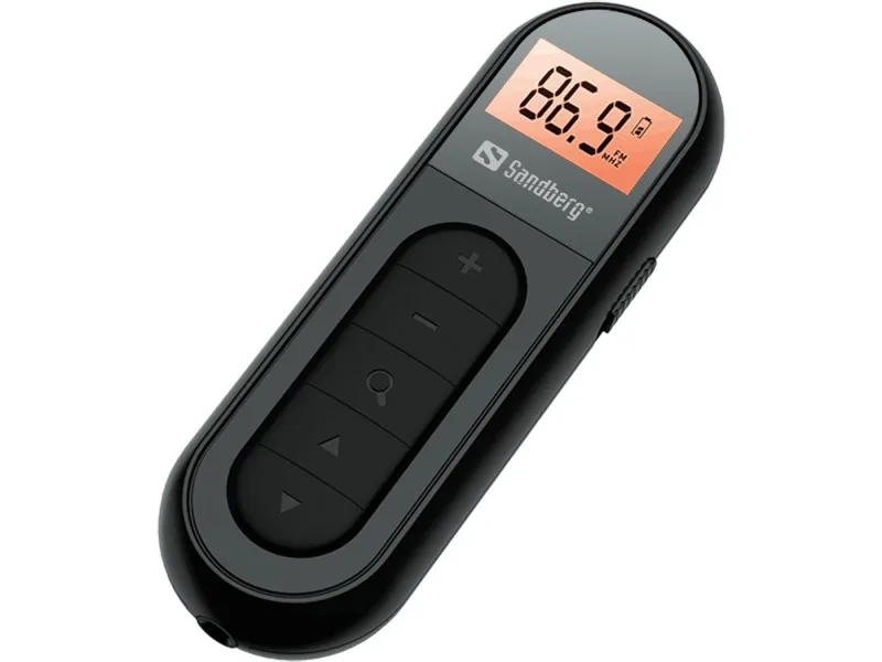 Sandberg Pocket Radio FM Recharge Portátil Negro