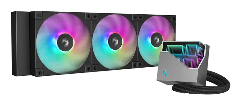 DeepCool LT360 Procesador Sistema de refrigeración líquida todo en uno 12 cm Negro 1 pieza(s)