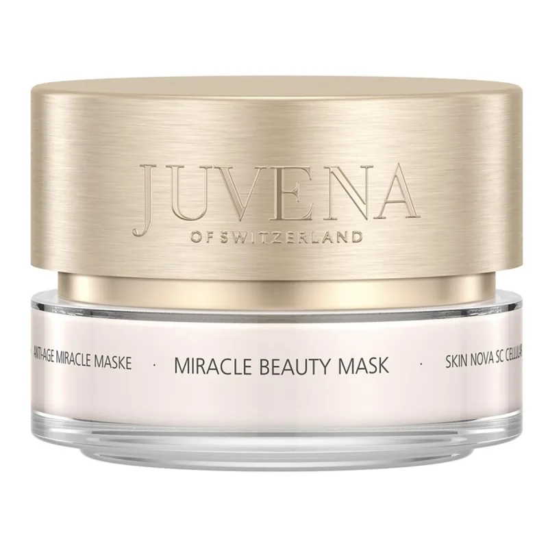 Juvena Miracle Beauty Mask 75 ml - Mascarilla hidratante - Para una piel visiblemente más lisa - Con ácido hialurónico, extracto de euglenia gracilis, pentavitin, vitamina E y bisabolol