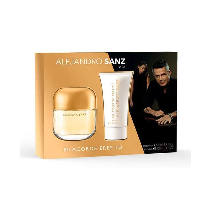 Alejandro Sanz Mi Acorde Eres Tú Woman Lote 2 Piezas Unisex