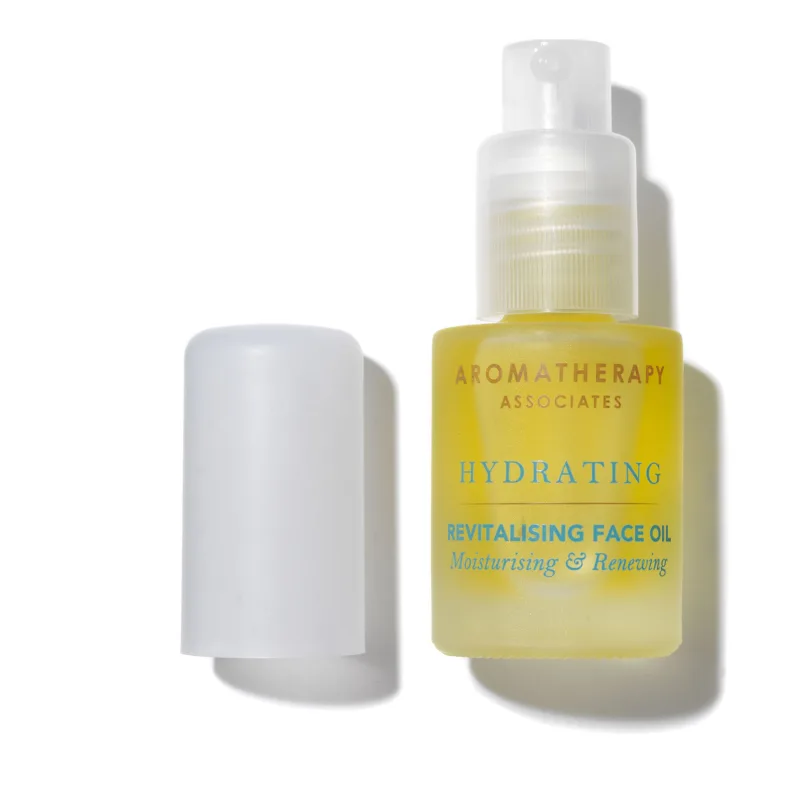 Aceite facial revitalizante Aromatherapy Associates Hydrating Rose, con aceites esenciales hidratantes, fórmula natural para piel radiante, 15 ml