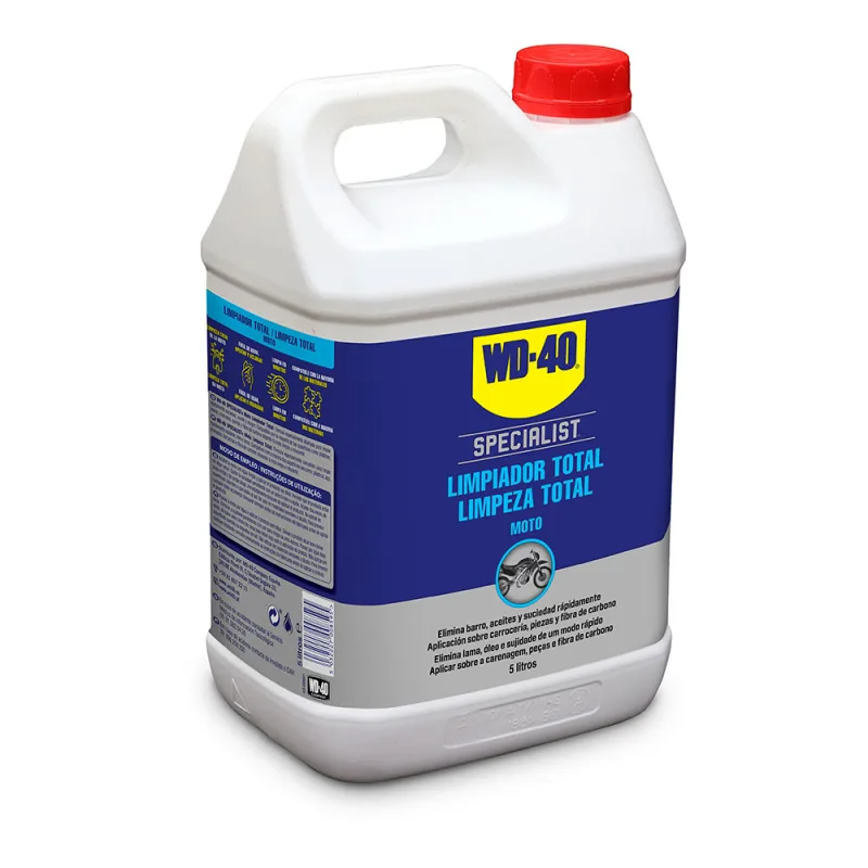 WD-40 Specialist Motorbike Limpiador Total 5 litros