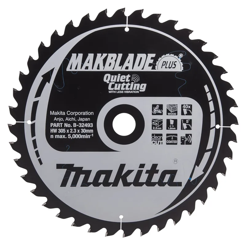 Makita B-32493 - Makblade hoja de sierra 305 x 30 mm, 40 z