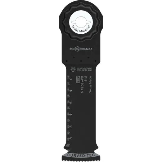 Bosch 1 x Pro Multi Material MAII 32 APB Hoja para Herramientas Multifunción (para madera con clavos, sándwich de metal, ancho 32 mm, accesorio profesional)