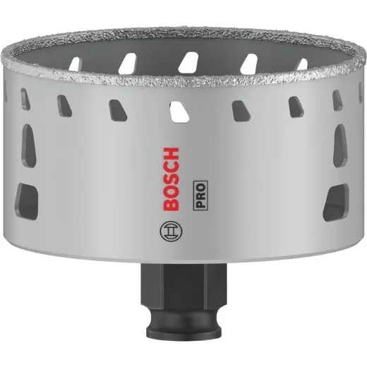 Bosch 1 sierra perforadora Pro Tile Power Change Plus (para azulejos duros, azulejos blandos, 83 mm de diámetro, accesorio profesional), Versión actual