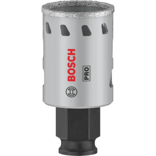 Bosch 1 sierra perforadora Pro Tile Power Change Plus (para azulejos duros, azulejos blandos, 32 mm de diámetro, accesorio profesional)