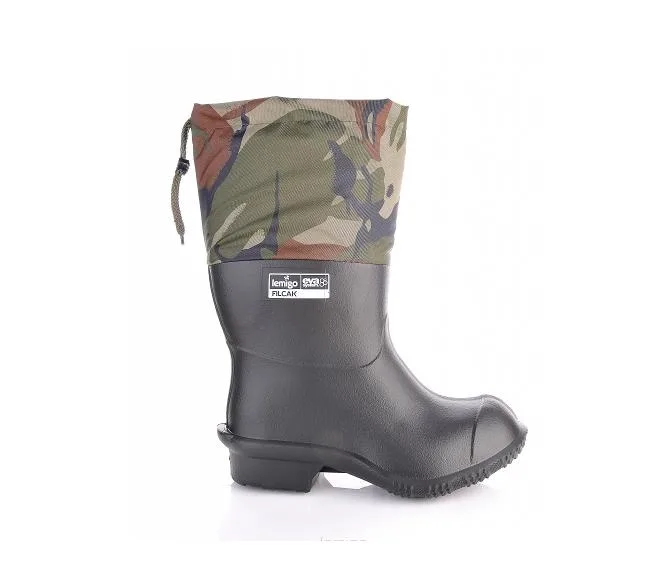 Buty filcak eva rozmiar - 42 z kołnierzem moro /802