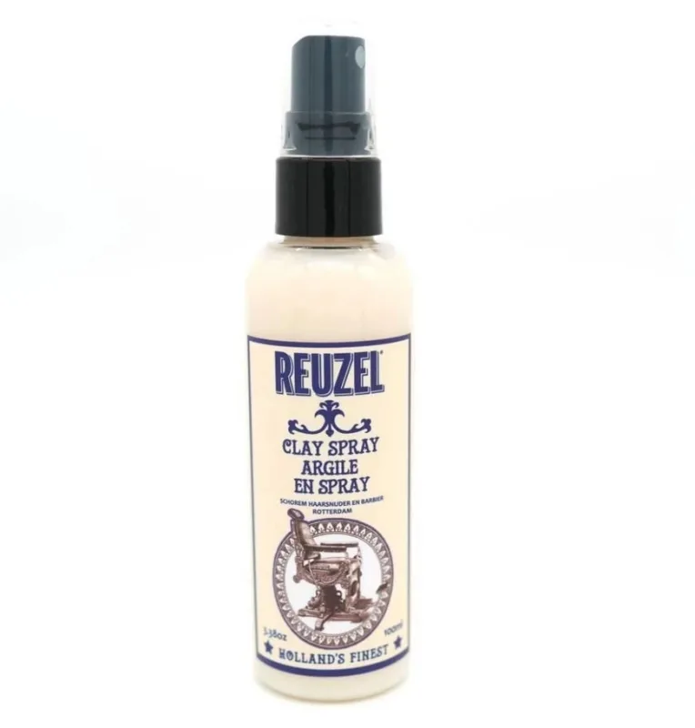 Reuzel Clay Spray 100 ml - Spray para el Pelo Unisex | Fijación Natural y Texturizante para Todo Tipo de Cabello | Modelo UNI-0850013332670 | EAN 850013332670
